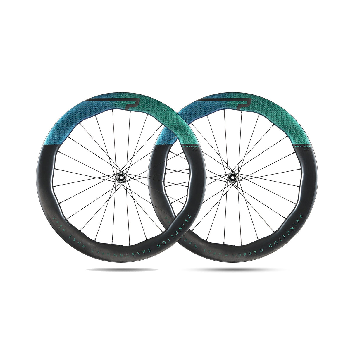 Princeton Wake 6560 EVO II Disc Brake Wheelset w/Tactic TR01 V2 Hubs