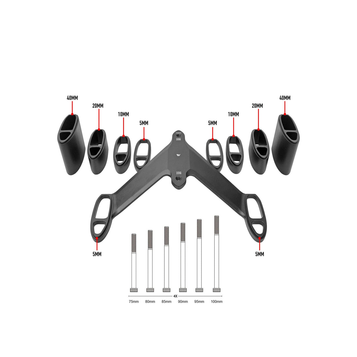 Profile Design A3A High Riser Kit w/BTA Bridge