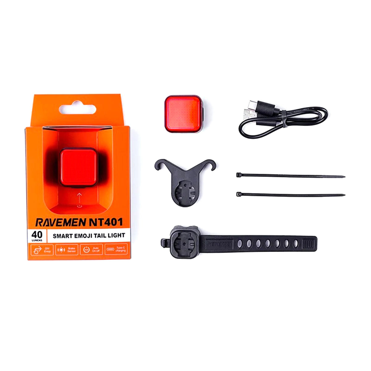 Ravemen NT401 Intelligent Emoji Taillight