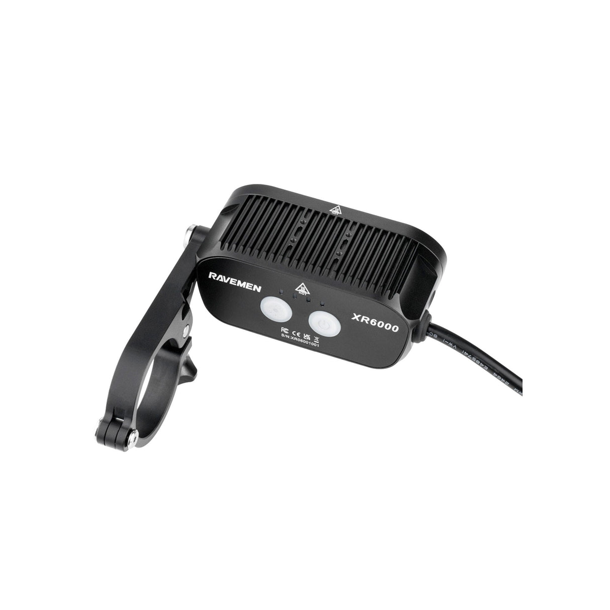 Ravemen XR6000 Wireless Switch Headlight Black