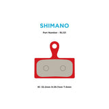 MTX Red Label Race Disc Brake Pads Shimano XTR/XT/SLX 2-Piston