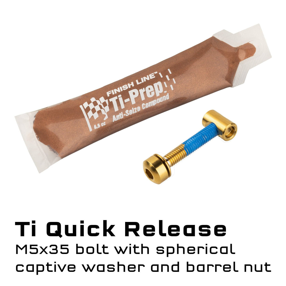 Wolf Tooth Seatpost Clamp Titanium Bolt Hardware Upgrade Kit