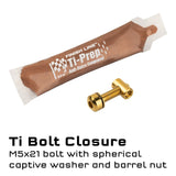 Wolf Tooth Seatpost Clamp Titanium Bolt Hardware Upgrade Kit