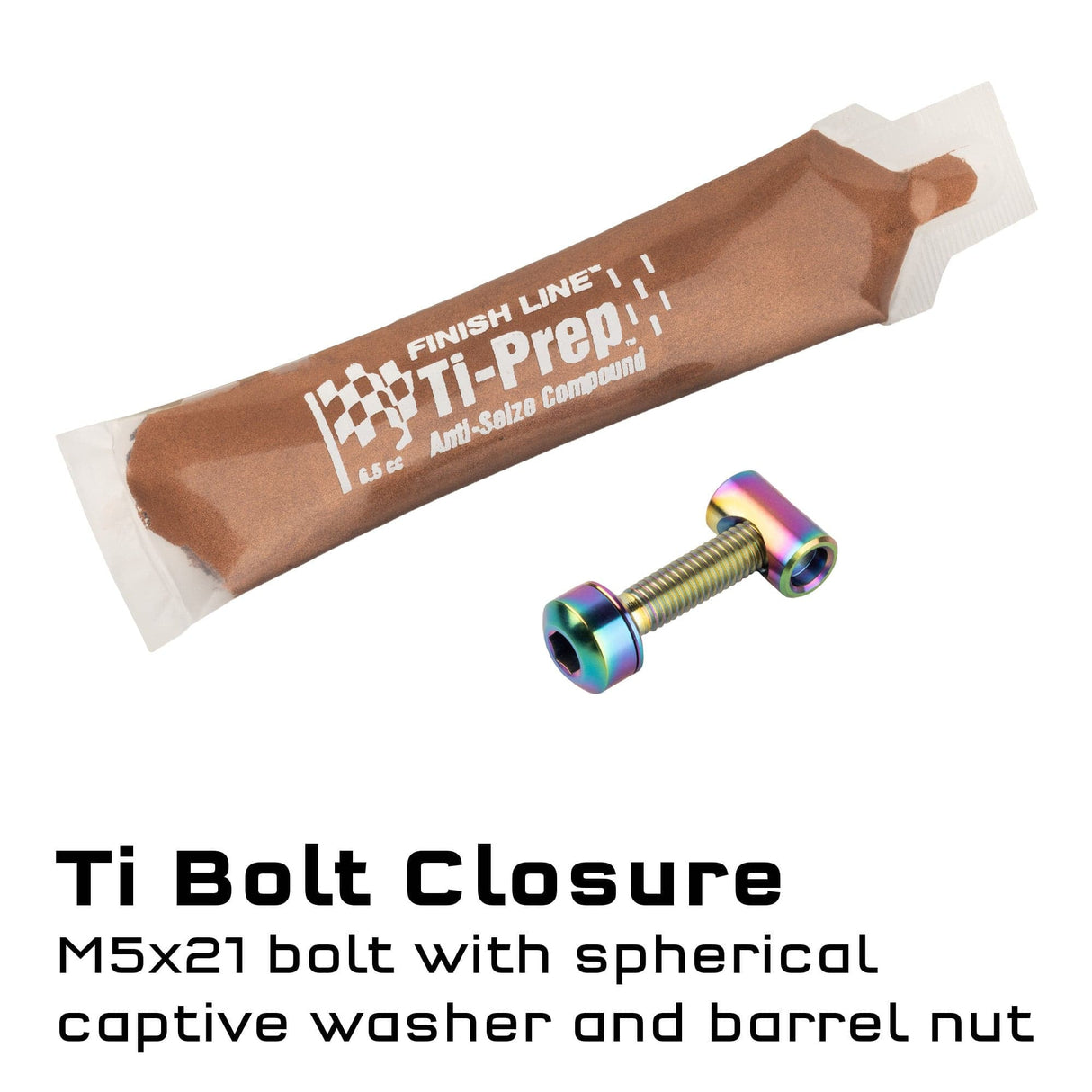 Wolf Tooth Seatpost Clamp Titanium Bolt Hardware Upgrade Kit