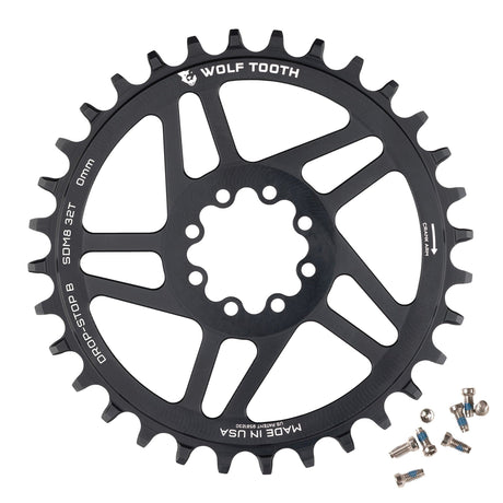 Wolf Tooth Direct Mount Chainrings for SRAM 8-Bolt Mountain Cranks