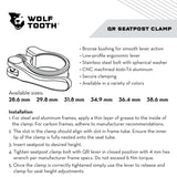 Wolf Tooth Seatpost Clamp Quick Release