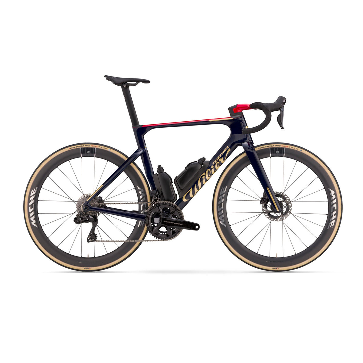 Wilier Filante SLR ID2 Red AXS Bike w/Power Meter and Deva RD 52 CeramicSpeed Wheels
