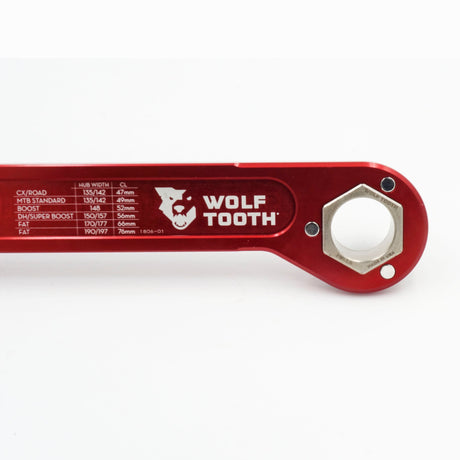 Wolf Tooth Pack Wrench and Inserts Kit - Ultralight BB Wrench and 1-Inch Hex Inserts