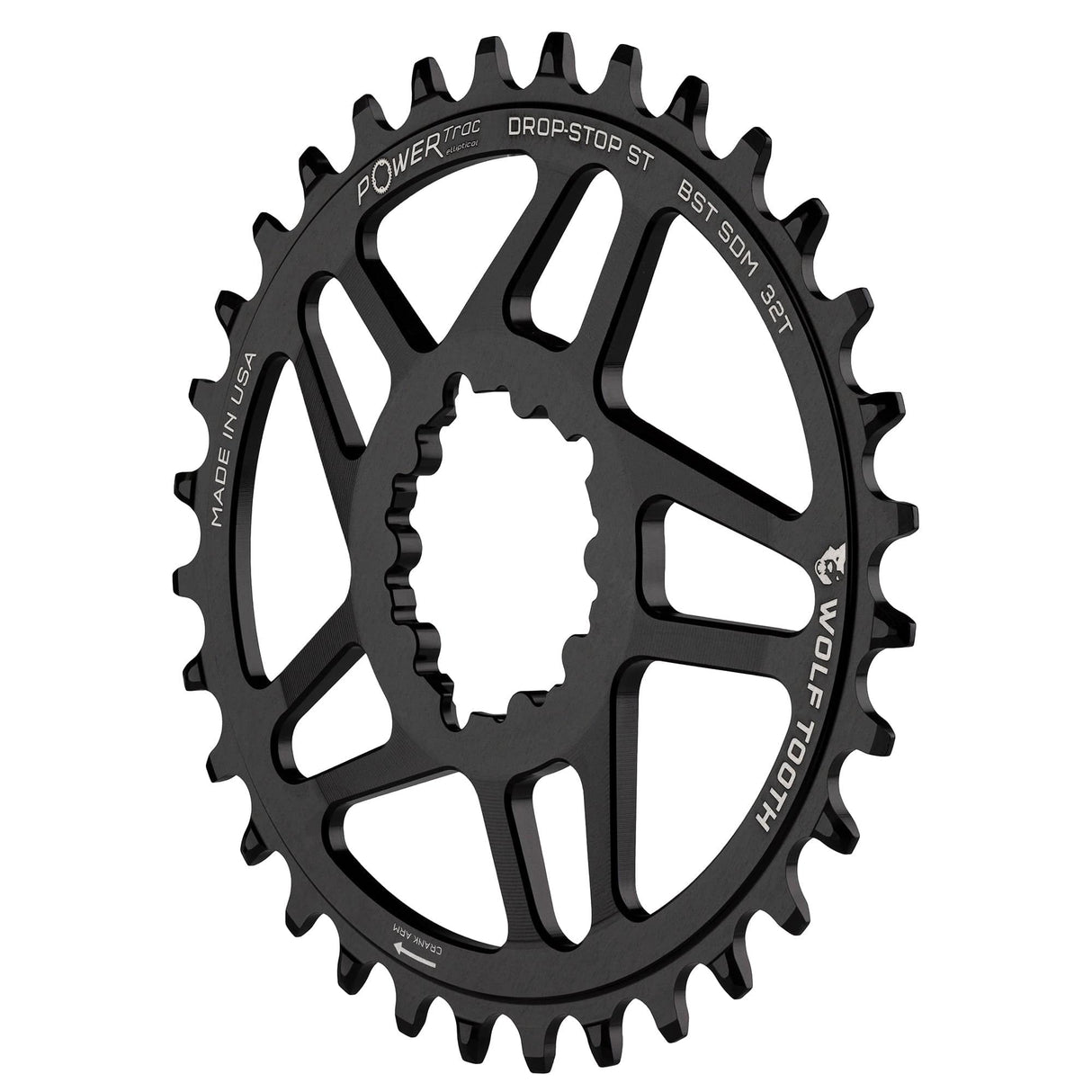 Wolf Tooth Oval Direct Mount Chainrings for SRAM 3-Bolt Mountain Cranks