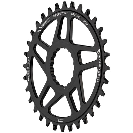 Wolf Tooth Oval Direct Mount Chainrings for Race Face Cinch - Drop-Stop A