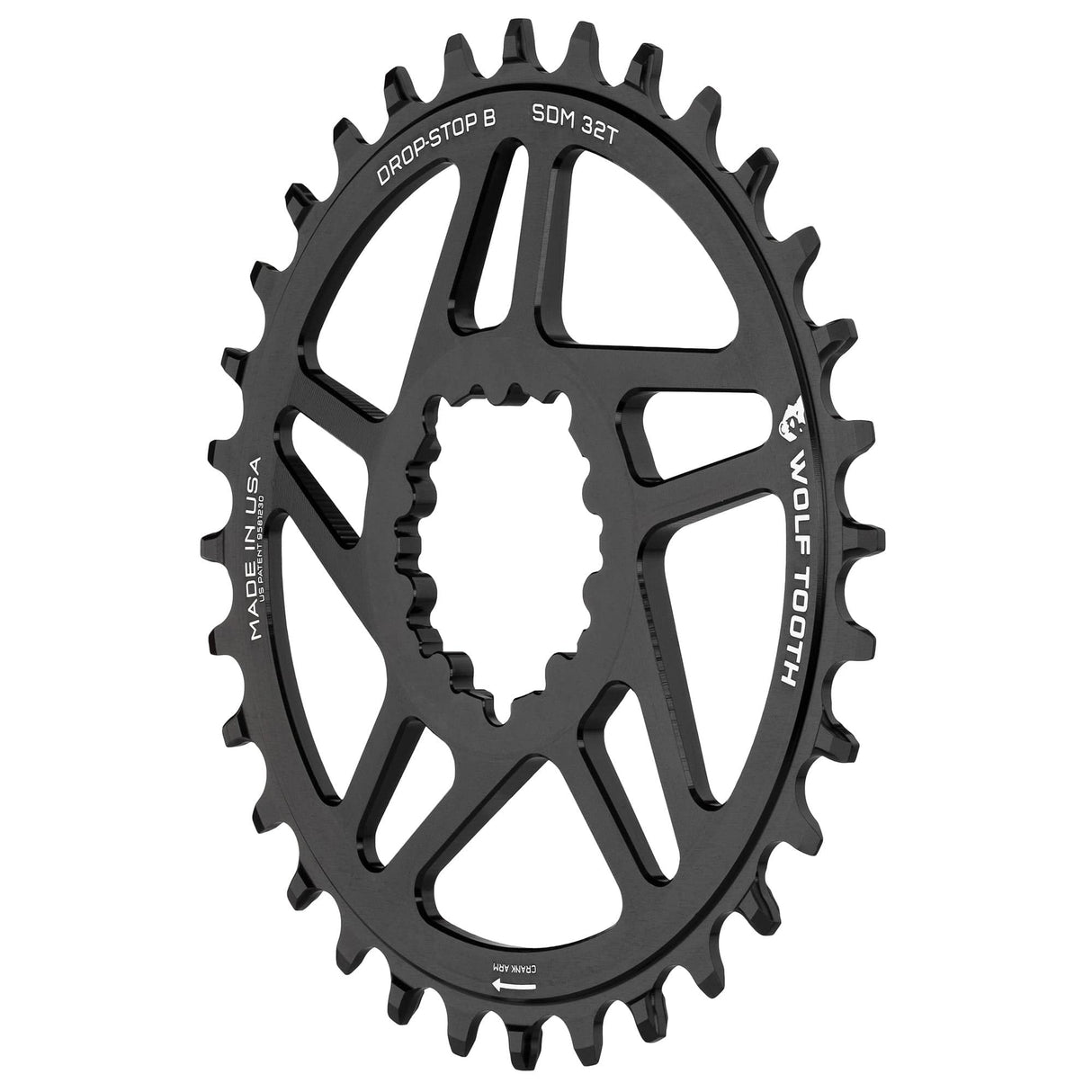 Wolf Tooth Direct Mount Chainrings for SRAM 3-bolt Cranks