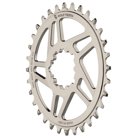 Wolf Tooth Direct Mount Chainrings for Cane Creek and SRAM Cranks for Shimano 12spd Hyperglide+ Chain
