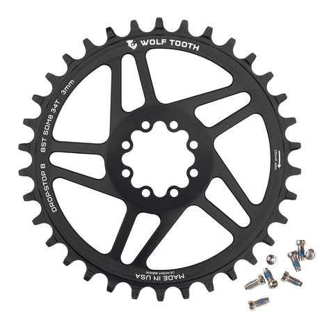 Wolf Tooth Direct Mount Chainrings for SRAM 8-Bolt Mountain Cranks