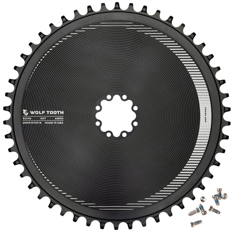 Wolf Tooth Aero Direct Mount Chainring for SRAM 8-Bolt Gravel / Road Cranks