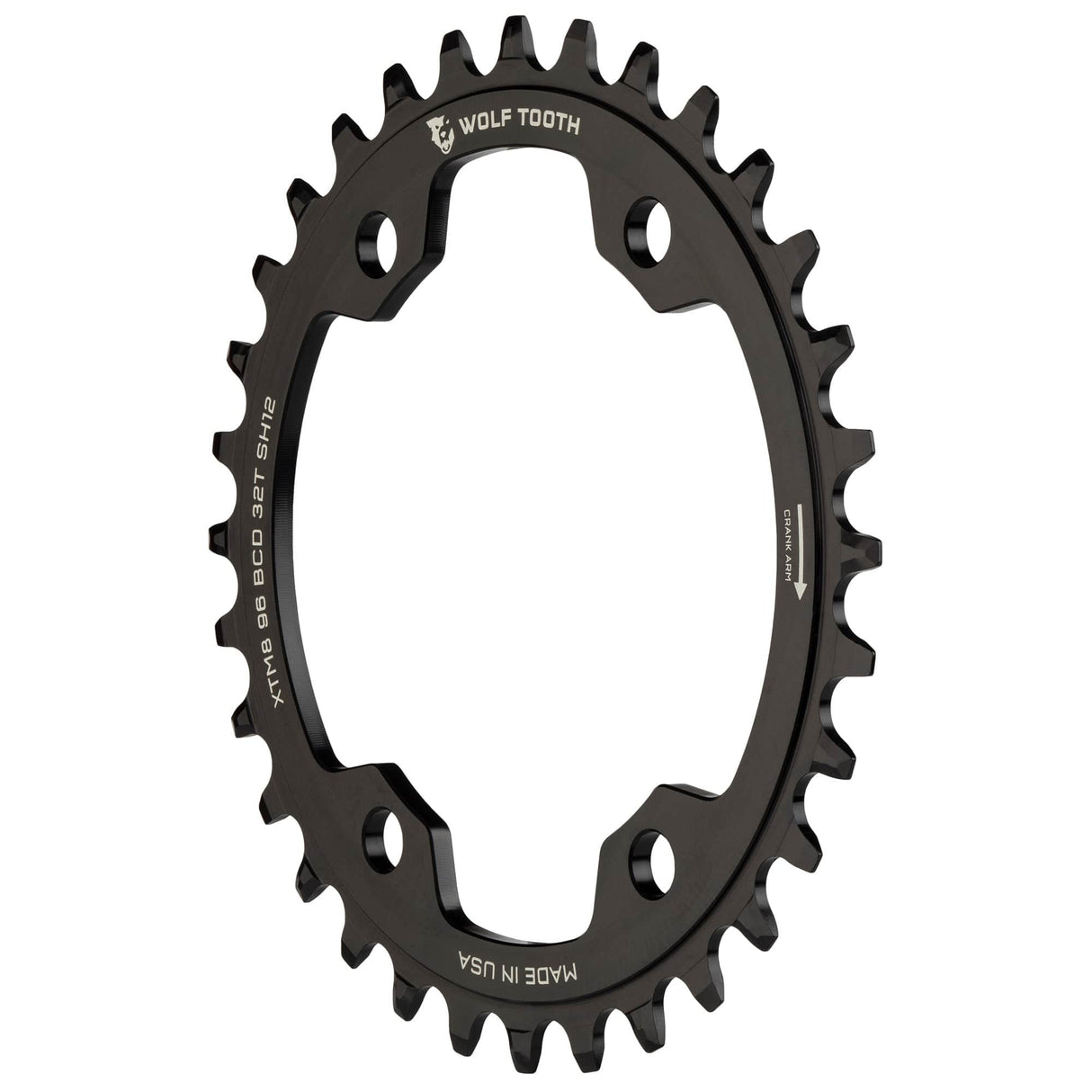 Wolf Tooth 96 mm BCD Chainrings for Shimano XT M8000 and SLX M7000