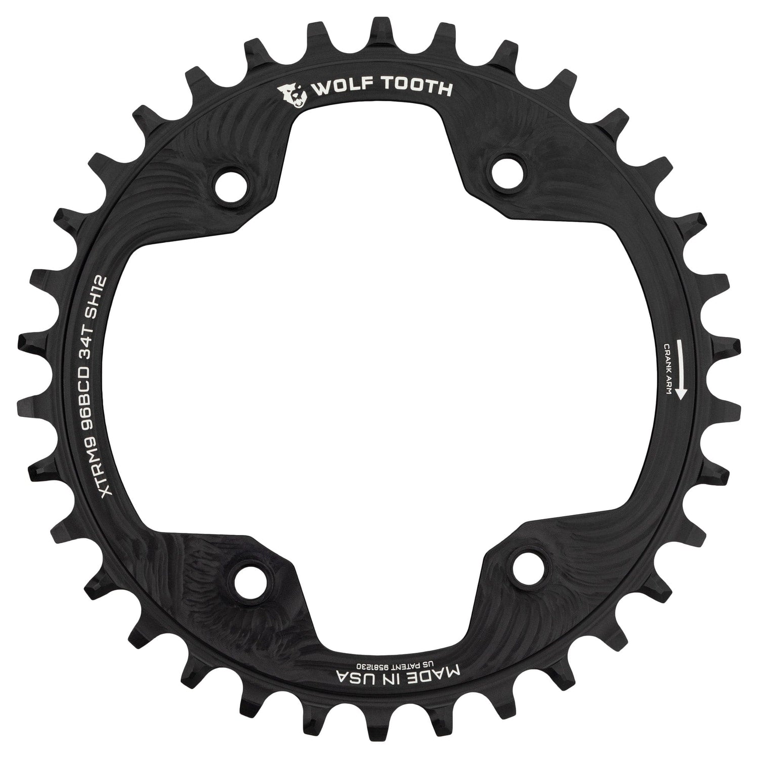 Wolf Tooth 96 mm BCD Chainrings for Shimano XTR M9000 and M9020