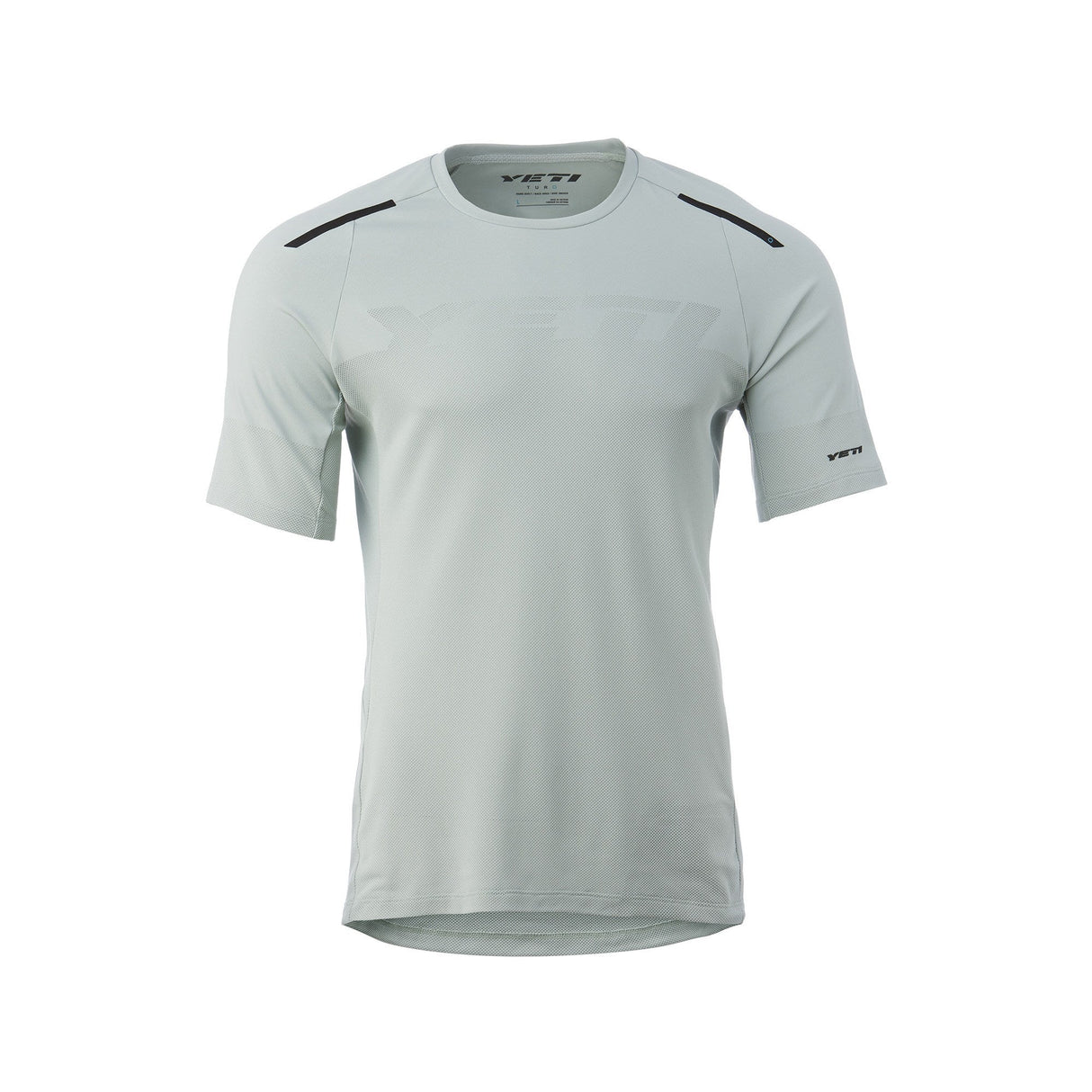 Yeti Turq Air Short Sleeve Jersey Aqua Grey