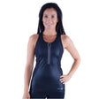 Active Angelz Racerback Tri Top Black