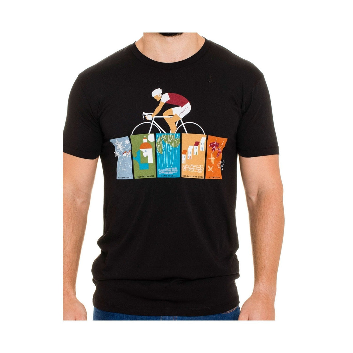 Apres Velo Classic Tee Black