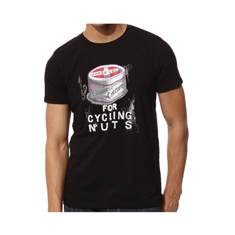 Apres Velo Cycling Nuts Tee Black