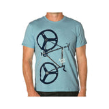 Apres Velo Fixie Tee Blue