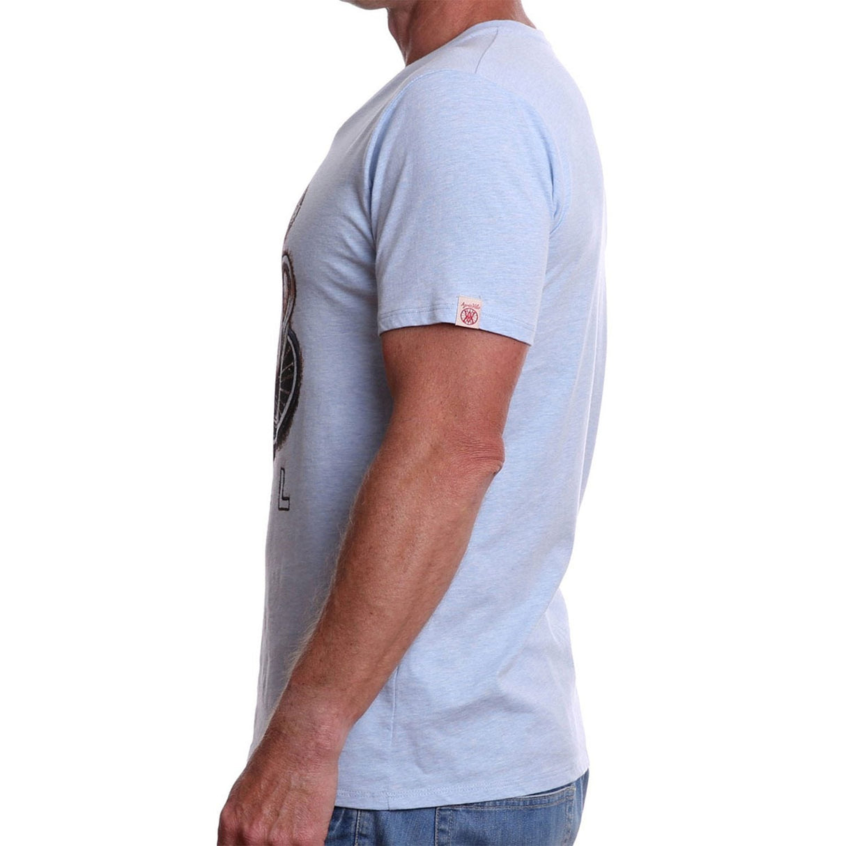 Apres Velo Fuel Tee Blue Marle