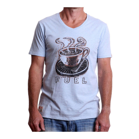 Apres Velo Fuel Tee Blue Marle