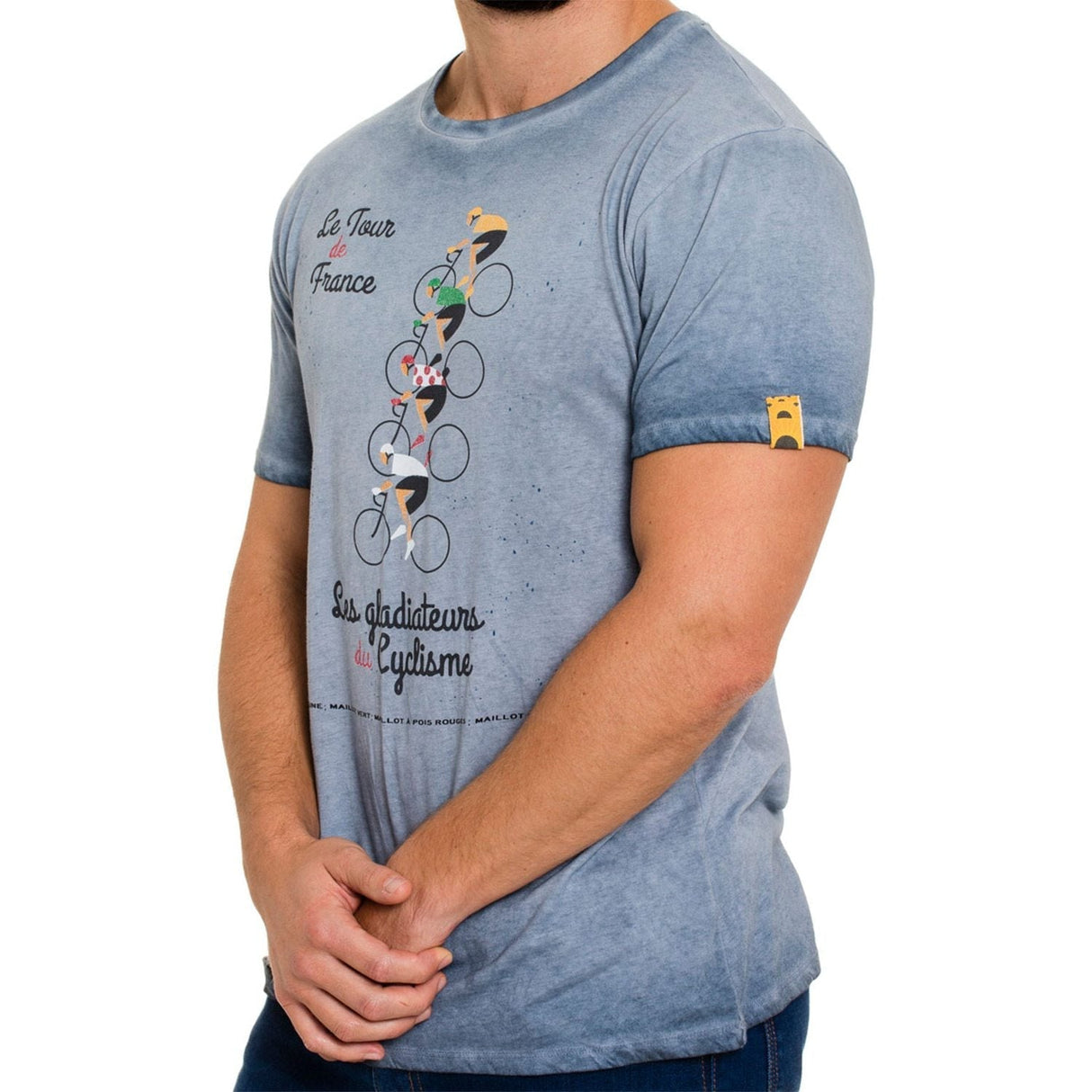 Apres Velo Le Gladiateurs Tee Vintage Blue