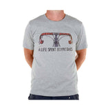 Apres Velo Life Behind Bars Tee Grey Marle