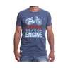 Apres Velo Original Search Engine Tee Indigo Mar
