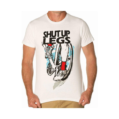 Apres Velo Shut Up Legs Tee White