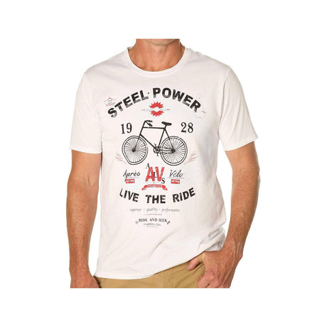 Apres Velo Steel Power Tee White