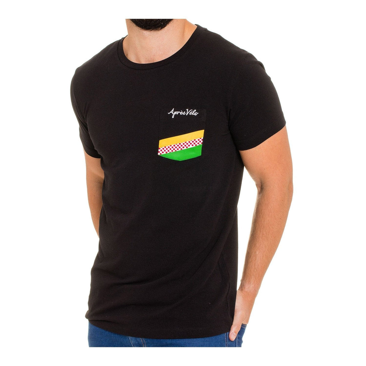 Apres Velo TDF Pocket Tee Black