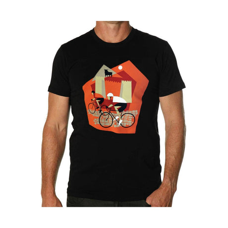 Apres Velo Vuelta Tee Black
