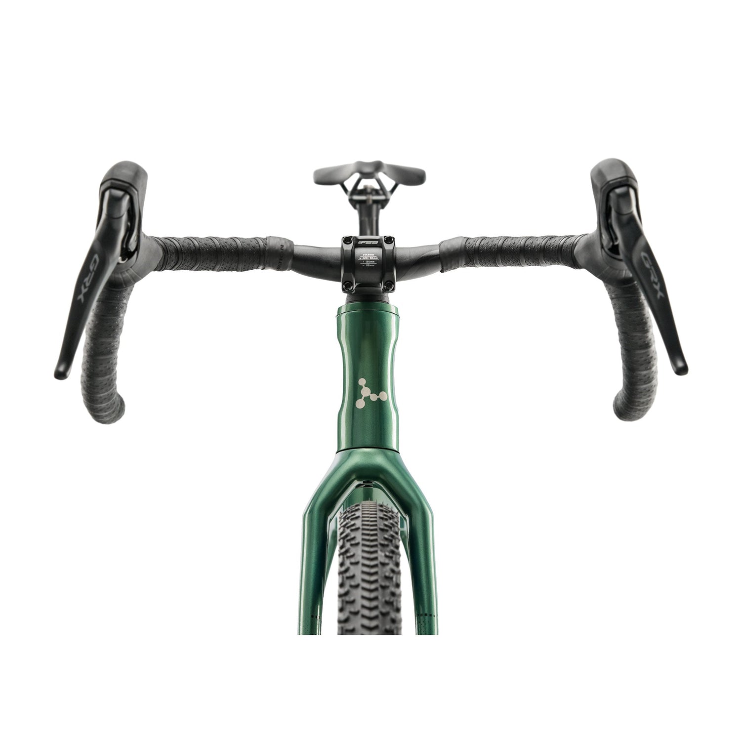 dark green gravel bike Argon 18 Dark Matter GRX Bike