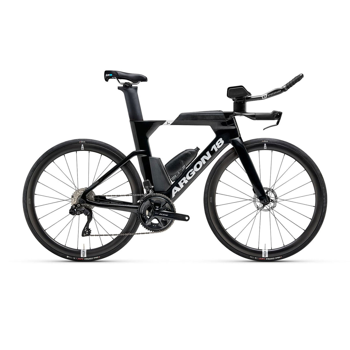 Argon 18 E - 117 105 Di2 Bike Black Stealth
