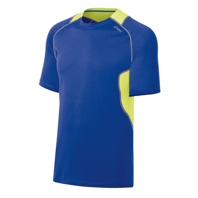 Asics Lite - Show Favorite Short Sleeve Run Top Surf / Sunny Lime