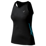 Asics Speed Run Singlet Performance Black / Aquarium