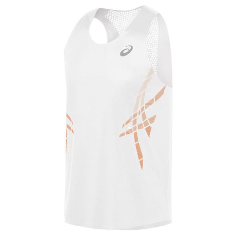 Asics TI Run Singlet White
