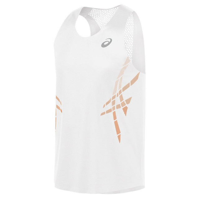 Asics TI Run Singlet White