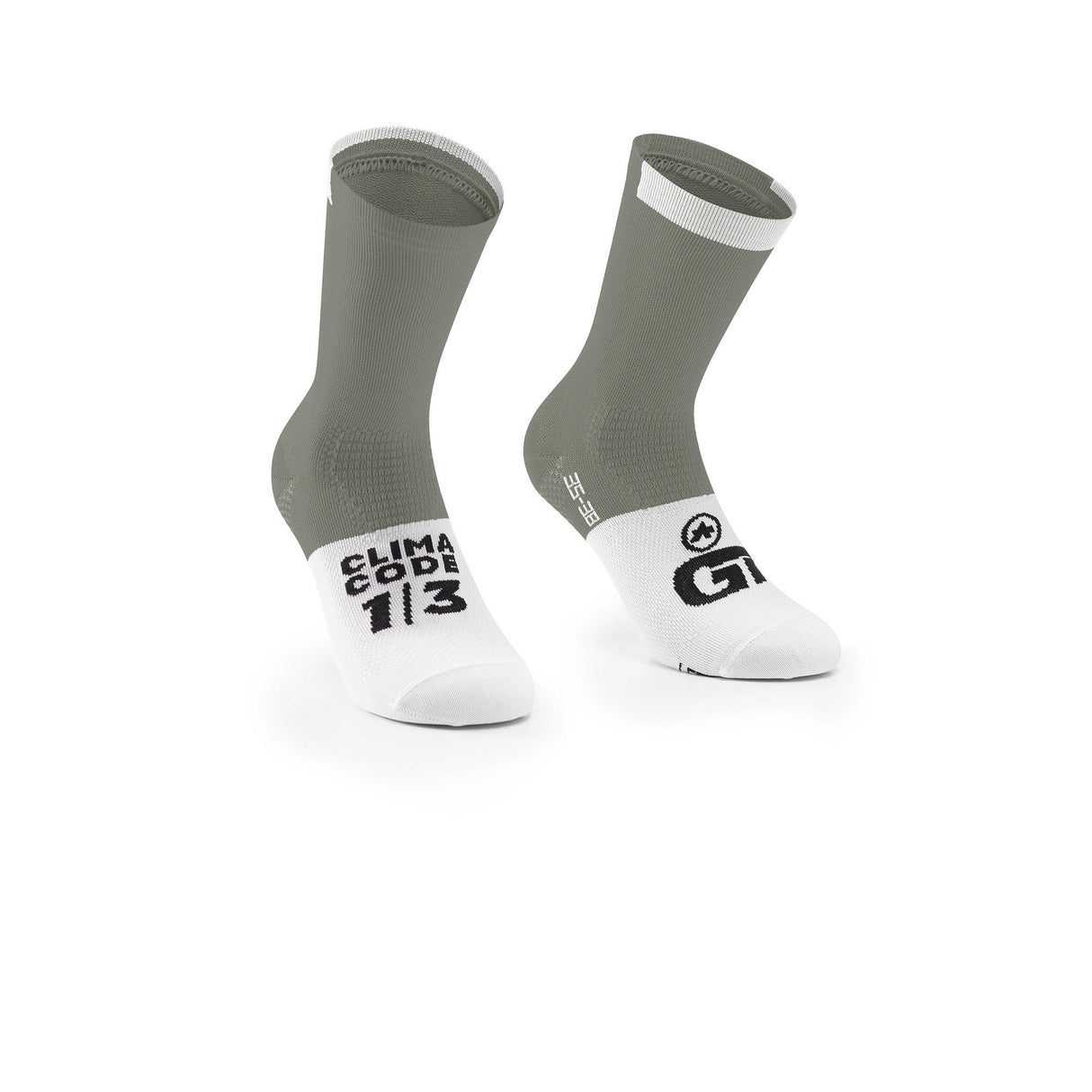 Assos GT Socks C2 Titan Green