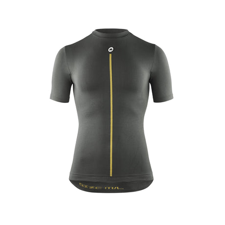 Assos Spring/Fall Skin Layer Short Sleeve P1 Anthracite Grey
