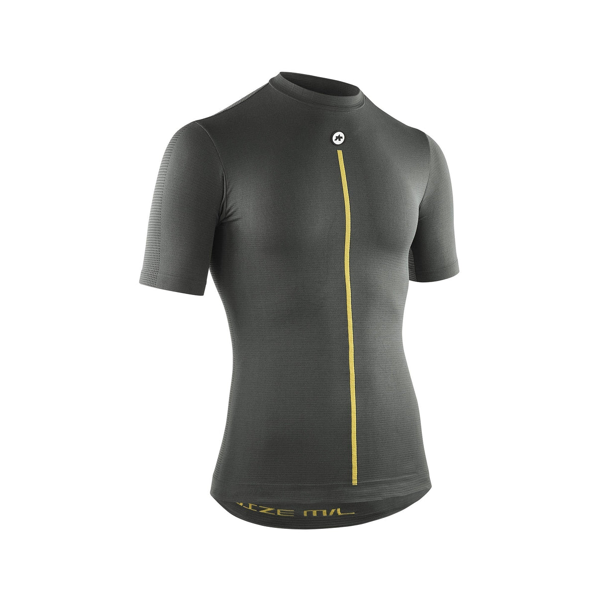Assos Spring/Fall Skin Layer Short Sleeve P1 Anthracite Grey
