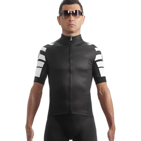 Assos SS.cento S7 Short Sleeve Jersey Black Volkanga
