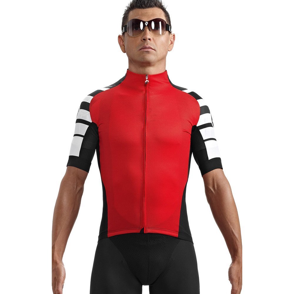 Assos SS.cento S7 Short Sleeve Jersey Red Swiss