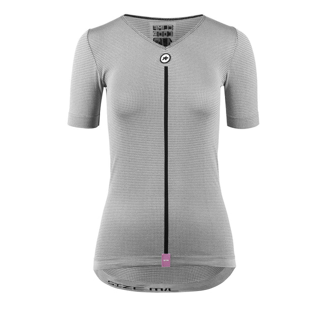 Assos Summer Skin Layer Short Sleeve P1 Womens Grey Series