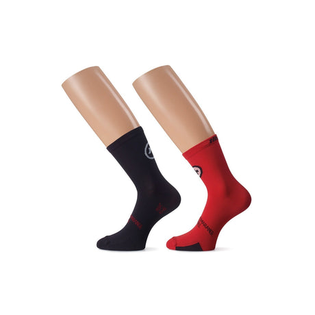 Assos tiburuSocks_evo8 - 2 - Pack National Red