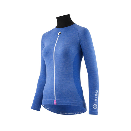 Assos Ultraz Winter Skin Layer Long Sleeve P1 Womens Calypso Blue