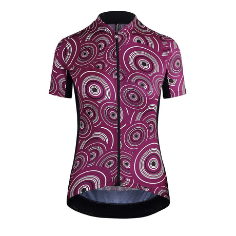 Assos Uma GT Short Sleeve Jersey Camou Midnight Purple