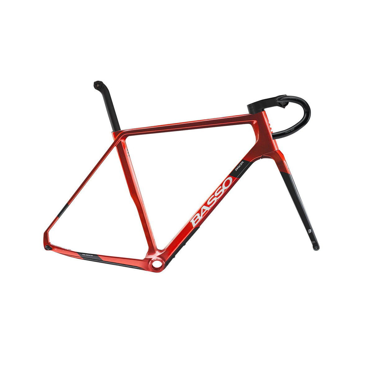 Basso Palta Disc Frameset Candy Red